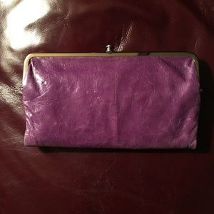 Purple HOBO Clutch